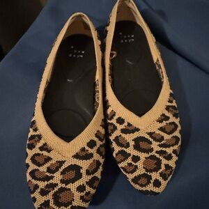 Women's Claire Knit Washable Ballet Flats from A New Day